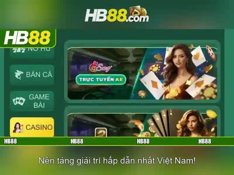 Trải nghiệm SLOT tại HB88
