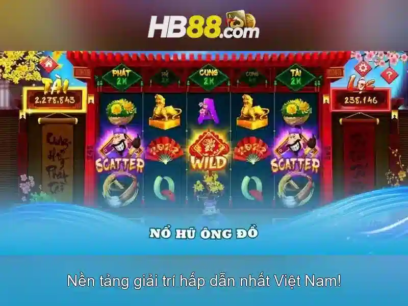Trò chơi Slot đa dạng trên HB88