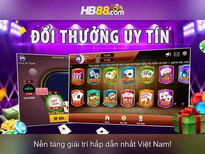 HB88 cổng game Slot uy tín số 1