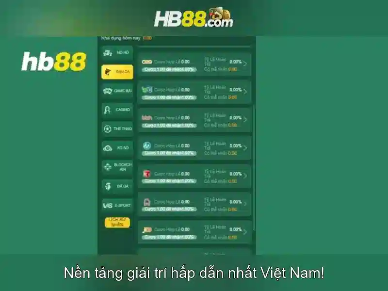 Quy Định Tài Khoản HB88
