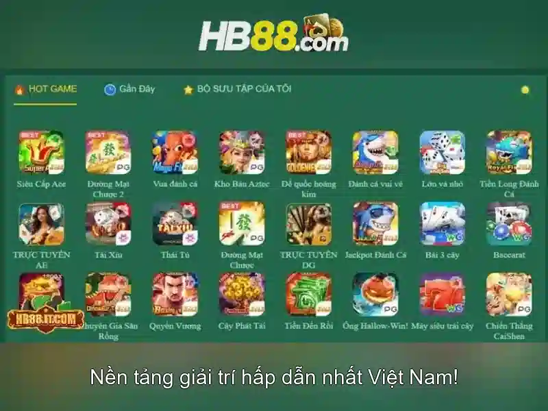 Trò chơi Slot đa dạng