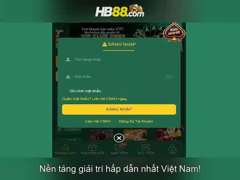HB88 – Ứng Dụng Slot Miễn Phí Với Tính Năng Đa Dạng